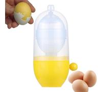 Brouilleur à œufs en coquille | Fouet manuel portable avec cordon de serrage | Gadgets de cuisine, mélangeur manuel de jaune d'œuf, outil de cuisson des œufs