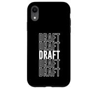 Brouillon Coque pour iPhone XR
