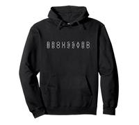 Broussard Reflections - Art personnalisé en miroir pour nom de famille Sweat à Capuche