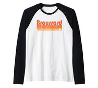 Broussard, style rétro des années 80 Louisiane Manche Raglan