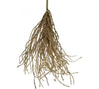 Brousse d'herbe brune Décoration sèche artificielle Décoration d'automne 48cm Herbe des steppes Herbe à queue de renard