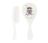 Broussure et peigne pour bébé | Bristle Bristle Baby Hair Brush Grooming Cradle Catch Hair Brushes, douche Kids Products Sécurité du cuir chevelu pour la peau sensible