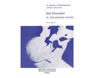 Brouwer L. - Decameron Negro - Guitare