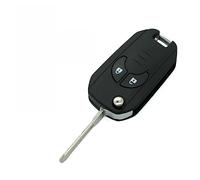 BROVACS Coque de clé à rabat modifiée compatible avec Nissan SS916A 2 boutons sans clé