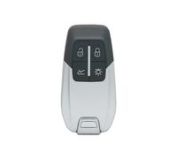 BROVACS Coque de e rechange + clé vierge vierge non découpée compatible avec FERRARI 4 boutons Smart Keyless Entry PG929