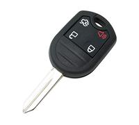 BROVACS Coque de clé de rechange compatible avec Ford à 4 boutons pour entrée sans clé télécommande PG730B