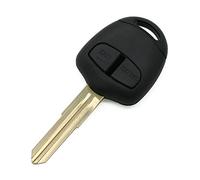 BROVACS Coque de clé de rechange compatible avec Mitsubishi PG523BN 2 boutons