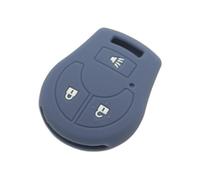 BROVACS Coque de protection en silicone compatible avec télécommande à 3 boutons Nissan CV2506 Corail noir