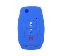 BROVACS Coque de protection en silicone pour clé à distance SSANGYONG CV4631 Bleu foncé