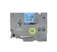 BROVACS Lot de 1 ruban d'étiquettes laminées noir sur bleu compatible avec imprimante d'étiquettes Brother P-Touch TZ 511 TZe 511 6 mm 0,6 cm OPA4511