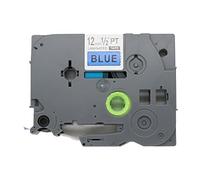 BROVACS Ruban d'étiquettes noir sur bleu compatible avec Brother P-Touch TZ 531 TZe 531 12 mm OPA1153