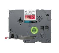 BROVACS Ruban d'étiquettes noir sur rouge compatible avec Brother P-Touch TZ 431 TZe 431 12 mm OPA1143