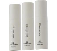 Brow-Code Sourcils SoinsBrow Lamination Kit 1x No.1 Restructuring Bond Solution (5 ml) + 1x No.2 Neutralising Setting Solution (5 ml) + 1x No.3 Leave-In Restorative Mask (5 ml) + 1x Full Size Spoolie