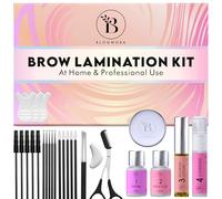 Brow Lift Kit Sourcil, Brow Lamination Kit Durée de 6-8 semaines, 15 Applications, Sourcils Brow Lift Sûr et Ffficace, DIY Kit Brow Lift Sourcils, Kit Browlift avec instructions