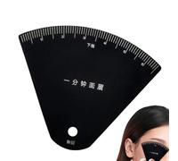 Brow Mapping - Outil de mesure de symétrie, règle à sourcils pour un dessin précis des sourcils, outil de maquillage rapide | Kit de sculpture adapté aux débutants un design parfait des sourcils