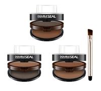Browfi Poudre De Timbre De Joint De Sourcil,Browfi Tampon Sourcils (3Mixs) | Kit De Coloration Teintée Nature En Une Seconde,Coloration Sourcil,Outil De Définition Des Sourcils Pour Les Femmes