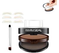 Browfi Set De Tampons à Sourcils,Tampon Sourcils Waterproof Pour Femme，C | Outil De Définition Des Sourcil,Crayon Sourcil,Kit Brow Lift Sourcils,Ersonnalisez Rapidement La Forme Sourcil Pour Débutant