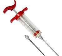 Browin 311103 Seringue à Marinade de 30 ml avec 2 Aiguilles en Acier Inoxydable 18/8 - pour Barbecue, Marinade de Viande, Poulet, Bœuf, Seringue à Viande