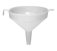 Browin 350010 Entonnoir Ø 10 cm Entonnoir pour alcool Capacité 220 ml pour remplir bouteilles de vin, de bière, matériau sûr, blanc