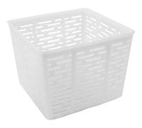 Browin 411313 Le Moule carré Blanc Durable 11 x 11 x 8,5 cm pour 500 g idéal Maison, Mage, la feta, Le Fromage Ricotta, für