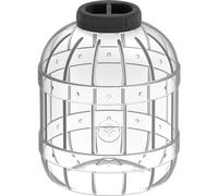 Browin® Ballon en PET avec couvercle en plastique 602421 | 10L avec bouchon noir à vis | Ballon de fermentation récipient alimentaire étanche pour cuisine et ménage