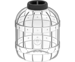 Browin® Ballon en PET avec couvercle en plastique 602421 | 10L avec bouchon noir à vis | Ballon de fermentation récipient alimentaire étanche pour cuisine et ménage