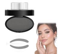 Browlyn Set de tampons à sourcils,Tampon sourcils waterproof,Kit brow lift sourcil - Étanche et résistant à la sueur,sans bavures,outil de définition des sourcil pour femmes débutantes，C#Bright Gray