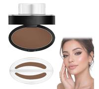 Browlyn Set de tampons à sourcils,Tampon sourcils waterproof,Kit brow lift sourcil - Étanche et résistant à la sueur,sans bavures,outil de définition des sourcil pour femmes débutantes，C#Light Brown