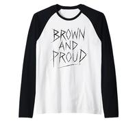Brown and Proud Mexican Raza Chicano Punk Rock Immigration Manche Raglan