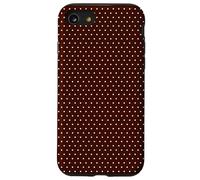 Brown and White Polka Dots Classic Polkadots Simple Pattern Coque pour iPhone SE (2020) / 7 / 8