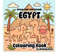 Brown Bear and Friends - Egypt - Colouring Book