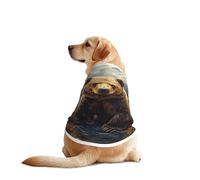 Brown Bear Chemise pour chien de grande et moyenne taille - T-shirt en maille respirante pour animal domestique, parfait pour un usage quotidien et des occasions spéciales