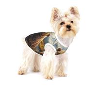 Brown Bear Chemise pour chien en coton doux et respirant pour chiens, chats, garçons, filles, convient pour les petits animaux de compagnie