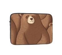 Brown Bear - Housse pour ordinateur portable de 12 pouces, imperméable, résistante aux chocs, housse légère pour tablette