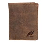 BROWN BEAR Portefeuille en cuir | Homme & Femme | BB Design 2051, 013 marron vintage, 0, Portefeuille