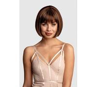 Brown bob wig with blonde highlights: Bethany