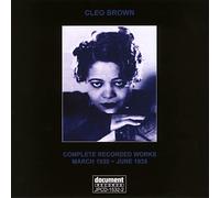 Cleo Brown - Complete Recorded Works March 1935-June 1935