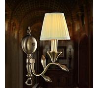 Brown Copper Crystal Candle Wall Lamp Single Head European Art Lamp Bedroom Living Room Creative Lighting 30 40cm Discover The Light