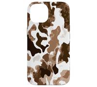 Brown Cowhide Western Cowgirl Cow Animal Print Coque pour iPhone 14