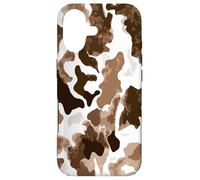 Brown Cowhide Western Cowgirl Cow Animal Print Coque pour iPhone 17