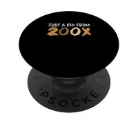 Brown Just A Kid de 200X Brown Graphic PopSockets PopGrip Adhésif