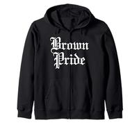 Brown Pride Mexican Raza Chicano Oldies Latino Hispanic Love Sweat à Capuche