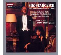 Tanyel & Brown – Suite et Concertino pour 2 pianos (op.6 & op.94) – CD – Import – NAXOS