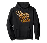 Brown Sugar Babe Afro Queen Black African Women Pride Sweat à Capuche