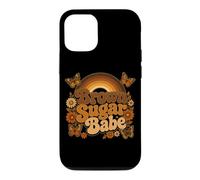 Brown Sugar Babe Boho Floral Papillon Mélanine Coque pour iPhone 12/12 Pro