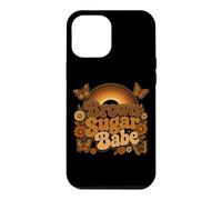 Brown Sugar Babe Boho Floral Papillon Mélanine Coque pour iPhone 12 Pro Max