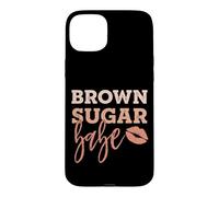 Brown Sugar Babe Fière Mélanine Belle Reine Coque pour iPhone 15 Plus