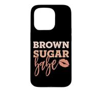 Brown Sugar Babe Fière Mélanine Belle Reine Coque pour iPhone 15 Pro