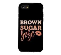 Brown Sugar Babe Fière Mélanine Belle Reine Coque pour iPhone SE (2020) / 7/8