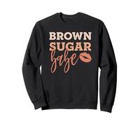 Brown Sugar Babe Fière Mélanine Belle Reine Sweatshirt